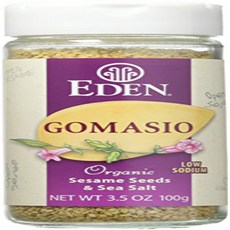 Eden Foods Salt Gomasio Ssme Sd Org 에덴 푸드 솔트 고마시오 Ssme Sd Org, 127.01g, 1개
