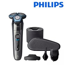 필립스 전기면도기 SkinIQ 7000 S7788/61 다크크롬, 없음