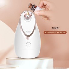 얼굴스팀기 안면스팀기 가정용 미스트기 수분공급기 페이스 온냉 스티머, 원컬러, KD2300-영양소 훈증(최적화 열분무)