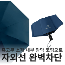 여름햇살 원터치 자동 3단 양산 초경량 암막 자외선차단 햇빛가리개