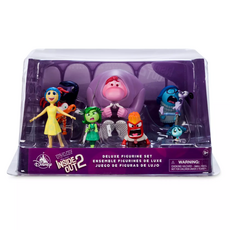 [Disney Store] 디즈니 스토어 인사이드아웃 2 굿즈 피규어 9종 세트 소심이 까칠이 버럭이 불안이 슬픔이 Inside Out 2 Deluxe Figure Play Set