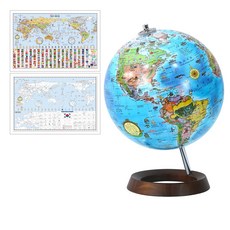 맵소프트타임원목지구본