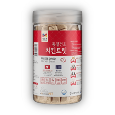 목우촌펫 동결건조 치킨트릿 간식, 100g x 1개