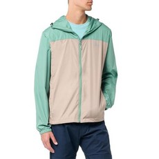 Quiksilver Mens Overcast Windbreaker Jacket Frosty Spruce 241