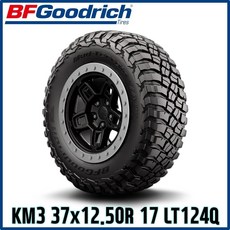 BFGoodrich 비에프굿리치 MT 타이어 KM3 37x12.50R 17 LT124Q, 1개, 상품명 참고