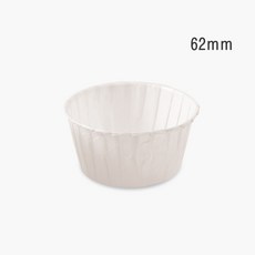 페트컵(62mm)백색, 백색, 100개