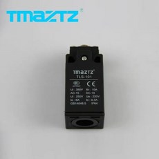 경제 플라스틱 리미트 스위치 TLS-101 스테인레스 스틸 롤러 플러시 헤드 봄 여행, 01 Black, 01 CN 표준, 1개