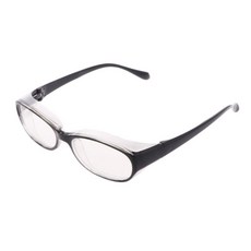 안전 고글 아이 방지 안티 - 안개 바람 먼지 모래 안경 꽃가루 방지 안티 푸른 빛 안경, 검은 색, 1개