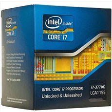 Intel Core i7-3770K 쿼드코어 프로세서 3.5GHz 8MB 캐시 LGA 1155, 기본 - i73770