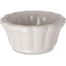 Carlisle FoodService Products 칼라일 푸드서비스 프로덕츠 4394242 멜라민 스캘럽 라미킨 28.3g1온스 본 596260
