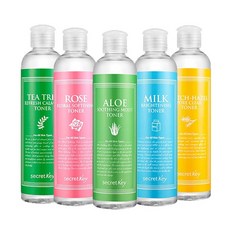 시크릿키 시크릿키_프레쉬 토너 248ml 5종 택1, 알로에 수딩 모이스트 토너 248ml, free