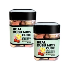 그로비타 소동물간식 동결건조 두부 1+1 세트, 30g, 2개