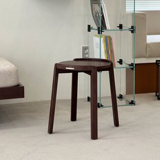 포르보 원목 분리형 원형 스툴 보조의자...