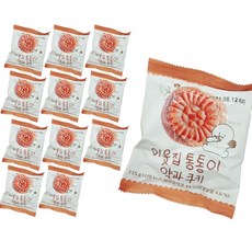 이웃집 통통이 약과쿠키 115g, 12개