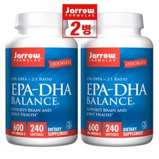 재로우 EPA-DHA 밸런스 600mg 소프트젤, 240개입, 2개