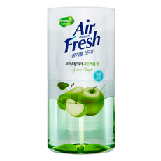 홈즈 크리스탈워터 실내용 방향제 그린애플, 400ml, 4개