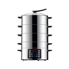 업소용 멀티찜기 스테인레스스틸 304 대용량 다층, 32FD 모델4겹(고증기선 2기저증기선 2기)
