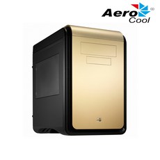 부피가 큰 상품은 개별 택배비 적용으로인한 2개이상 구매시 착불로 발송됩니다.AEROCOOL DS CUBE WINDOW 미니타워 (Gold)