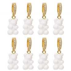 곰돌이젤리아동귀걸이