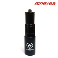 GENEYEA 1인치 헤드업 핸들스템 25.4mm 핸들높이조절, 각도조절형 스템익스텐더 핸들튜브-25.4mm용, 1개