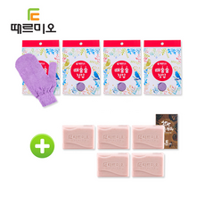[K쇼핑]때르미오 때술술장갑 때쏙비누 1세트, 세트