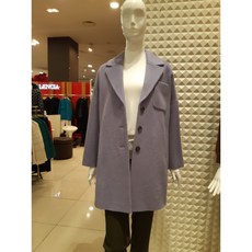 발렌시아 여성 울 라벤더 자켓 V9BMJ23A0