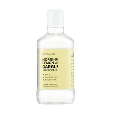 잇몸부었을때 물소금 500ml 신안 천일염 어린이 소금가글 천연치약 소금습관, 1개