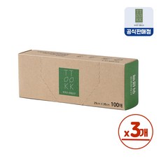[똑똑] 똑똑한 생활습관 산화생분해 위생백 대형/중형/미니 100매 1개, 3개, 100개입, 중(M)