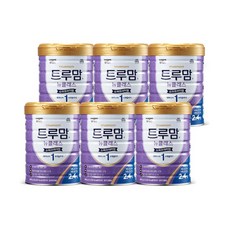 NEW 트루맘 뉴클래스 슈퍼프리미엄 800g 1단계 6캔 (태어나서 6개월까지), 6개