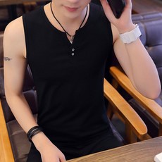 자칠 여름 남성 민소매 티셔츠 헬스티셔츠 스포츠 런닝 8993 0619