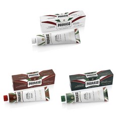 Proraso 이탈리아 프로라소 쉐이빙 크림 튜브 150ml 3종 세트, 1개