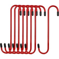 4LIFE시간LINES Brake Caliper Hanger Hooks Durable 스틸 Red 파우더 코팅 고무 Tips for 자동motive 작업 on Axle and