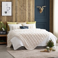 박홍근홈패션 바닐라 프리미엄 라셀퍼 극세사 쿠션세트 S