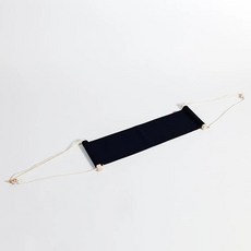 발해먹크리에이티브 간단한 발 해먹 레이지 캐주얼 책상 휴식 스윙 발판 풋 레스트, 01 Black, 1개