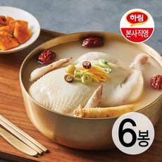 하림 하림 삼계탕 800gX6팩, 800g, 18개, 800g