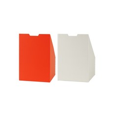 종이책장ㅁㅁㅂㅂ용 서랍(가로24), 그레이(2개입)