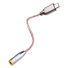 Typec ~ 3.5mm 여성 헤드폰 오디오 장치 hifi 디코딩 dac meizu 화웨이 애플 어댑터 변환 라인, 01 금 0.12m_01 다른 길이