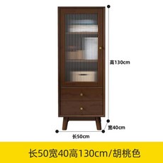 장미맨숀가구 우드수납장 일본식선반 북유럽 사이드 캐비닛, 5) 사이즈50cm 사이즈40cm 높이130cm발만 설 - 장미맨숀