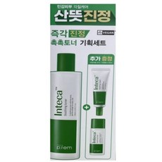 메이크프렘 인테카 수딩토너+200+ml 수딩크림31ml 진정토너20ml