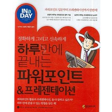 하루만에 끝내는 파워포인트 & 프레젠테이션, 영진미디어