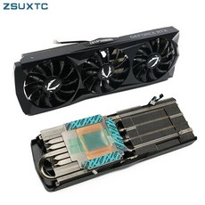 그래픽카드 지포스 컴퓨터 ZOTAC 게이밍 RTX 2080 Ti 슈퍼 AMP GPU 냉각용 그래픽 비디오 카드 방열판 교체 GA92S2U RTX2080Ti 87mm 신제품