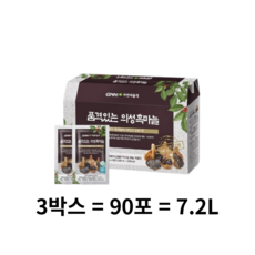 GNM자연의품격 순수한 의성 흑마늘즙, 2.4L, 9개