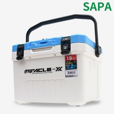 싸파 싸파 미라클X 기포기 내장형 아이스박스 19L SIC-B019HE 낚시, 단일옵션