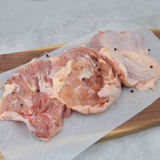 미트아울렛 닭다리살 닭정육 뼈없는 순살 2kg, 닭정육 2kg