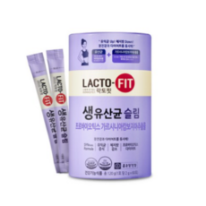 락토핏 생유산균 슬림 2g*60포, 60포