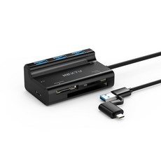 NEXT-513OTG USB C타입 OTG USB3.0 허브 카드리더기