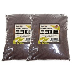 벅스앤미 코코피트 2리터 달팽이흙 바닥재, 2개, 2L