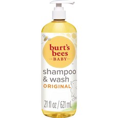 Burt's Bees 크리스마스 선물 베이비 샴푸 및 워시 3팩 오리지널 2개 라벤더 함유 진정 1개 각 300ml(12온스), Original