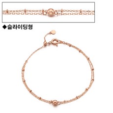 디아넬로18k볼륨세트(목걸이+팔찌)