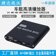 차량용MP3플레이어 하드디스크 플레이어 차량용 1080P멀티미디어 U USB메모리 SDHDMI선명한 AV동영상 자동 재생 광고기, T02-스탠다드+hdmi선